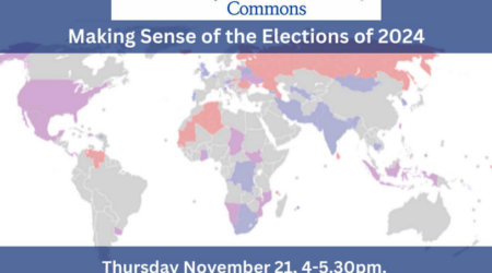 a map showing countries around the world where elections were held in 2024